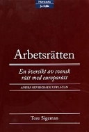 Arbetsrätten; Tore Sigeman; 1998