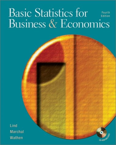 Basic Statistics for Business & Economics; Douglas A. Lind; 2003