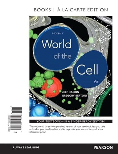 Becker's world of the cell; Jeff Hardin; 2016