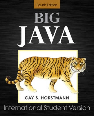 Big Java : international student version ; Cay S. Horstmann; 2010