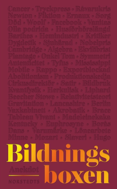 Bildningsboxen 2; Julia Ravanis, Johan Fredrikzon, Leif Runefelt, Malin Nilsson, Åsa Bharathi Larsson; 2023