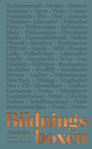 Bildningsboxen; Lena Halldenius, Daniel Berg, David Larsson Heidenblad, Karin Dirke, Anna Blennow; 2022