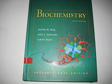 Biochemistry; Lubert Stryer; 2002