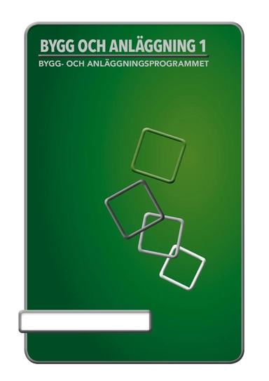 BokGym Bygg och anläggning 1, bok; Britt-Marie Ekbergh, Rickard Andersson; 2019