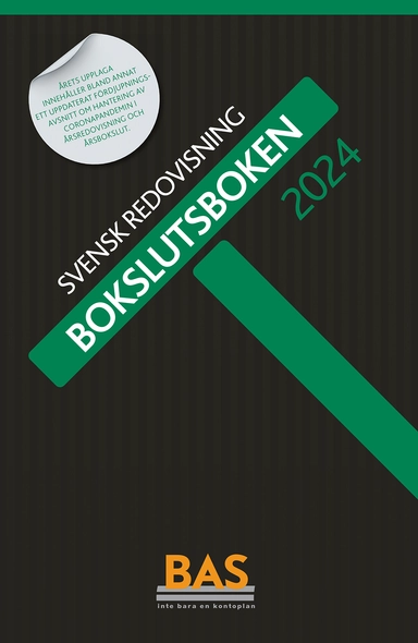 Bokslutsboken 2024; 2024