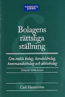 Bolagens rättsliga ställning; Carl Hemström; 2000