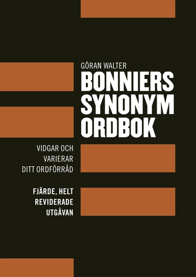 Bonniers synonymordbok; Göran Walter; 2008