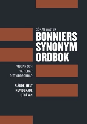 Bonniers synonymordbok; Göran Walter; 1996