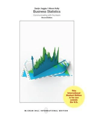 Business statistics : communicating with numbers; Sanjiv Jaggia; 2016