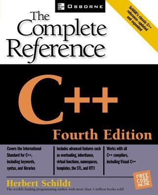 C++ : the complete reference; Herbert Schildt; 2003