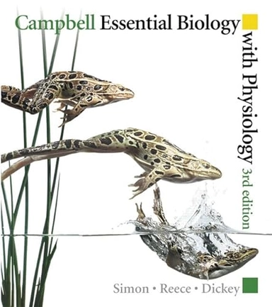 Campbell Essential Biology with Physiology with MasteringBiology; Eric Jeffrey Simon; 2009