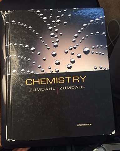 Chemistry; Steven S. Zumdahl, Susan A. Zumdahl; 2009