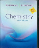 Chemistry; Steven S. Zumdahl, Susan A. Zumdahl; 2003