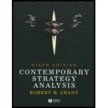 Contemporary Strategy Analysis; Robert M. Grant; 2011