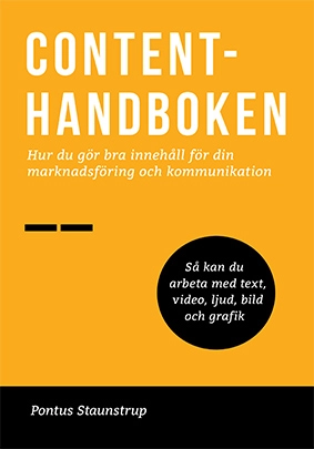 Contenthandboken; Pontus Staunstrup; 2020