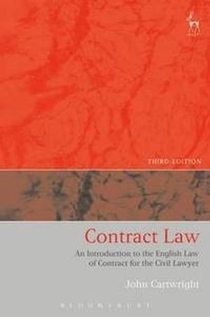 Contract Law; John Cartwright; 2016