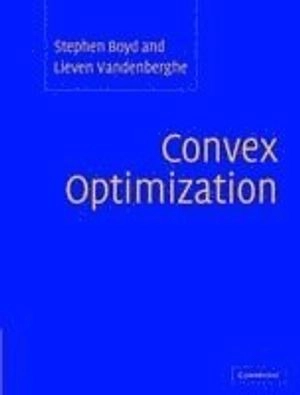 Convex Optimization; Stephen Boyd; 2004