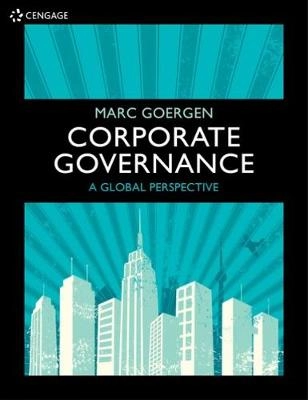 Corporate Governance; Marc Goergen; 2018