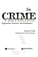 Crime Prevention; Steven P. Lab; 2004