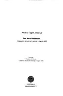 Den stora häxdansen: vidskepelse, väckelse och vetande i Gagnef 1858Acta Universitatis UpsaliensisActa Universitatis Upsaliensis: Studia historica Upsaliensia, ISSN 0081-6531Studia historica Upsaliensia, ISSN 0081-6531; Kristina Tegler Jerselius; 2003