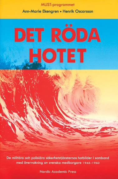 Det röda hotet : de militära och polisiära säkerhetstjänsternas hotbilder i samband med övervakning av svenska medborgare 1945-1960; Ann-Marie Ekengren, Henric Oscarsson; 2002