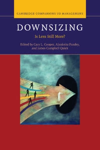 Downsizing; Cary L Cooper; 2015