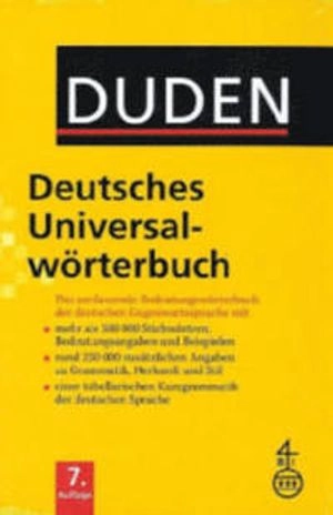 Duden - Deutsches Universalwörterbuch; 2011