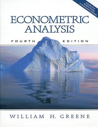 Econometric Analysis; Ross W Greene; 2000