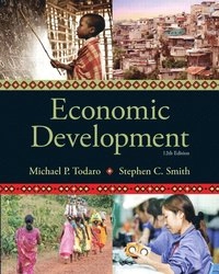 Economic Development; Michael P Todaro; 2014