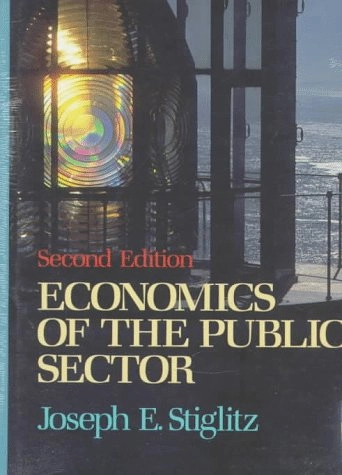 Economics of the public sector; Joseph E. Stiglitz; 1988