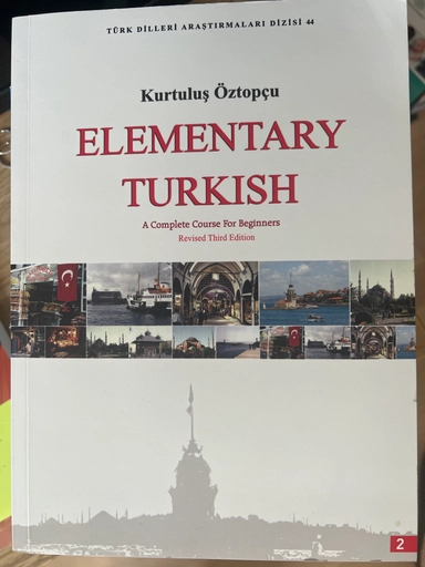 Elementary Turkish: A Complete Course for Beginners; Kurtuluş Öztopçu; 2009