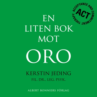 En liten bok mot oro; Kerstin Jeding; 2012