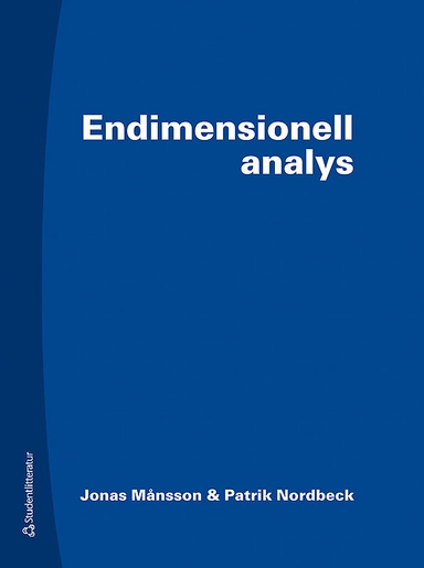 Endimensionell analys; Patrik Nordbeck, Jonas Månsson; 2011