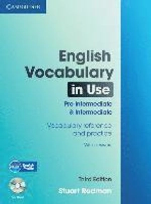 English Vocabulary in Use. Pre-Intermediate and Intermediate. Edition with answers and CD-ROM; Stuart Redman; 2011