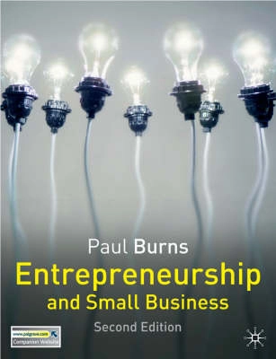 Entrepreneurship and Small Business; Burns Paul; 2006