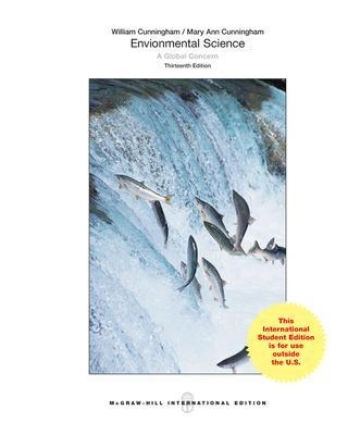 Environmental science : a global concern; William P. Cunningham; 2015