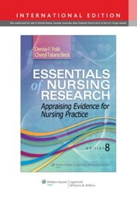 Essentials of Nursing Research
                E-bok; Denise F. Polit; 2013