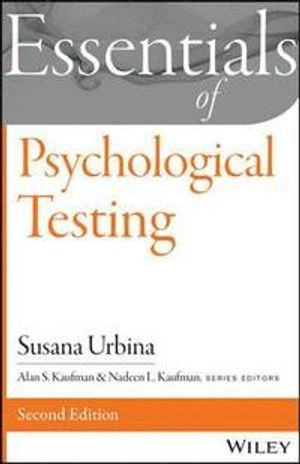 Essentials of Psychological Testing; Susana Urbina; 2014