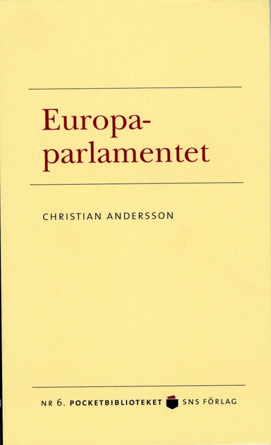 Europaparlamentet; Christian Andersson; 2008