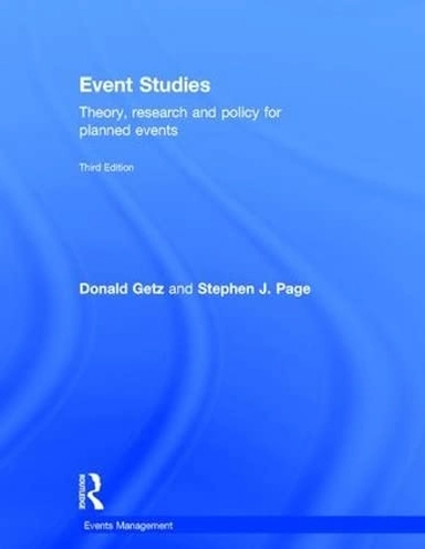 Event Studies; Donald Getz, Stephen J Page; 2016