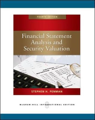 Financial statement analysis and security valuation; Stephen H. Penman; 2009