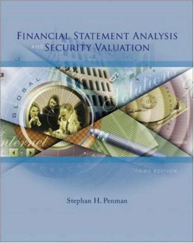 Financial Statement Analysis and Security ValuationMcGraw-Hill higher education; Stephen H. Penman