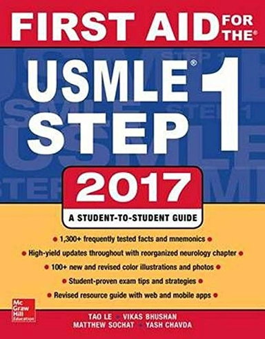 First Aid for the USMLE Step 1 2017; Tao Le; 2017