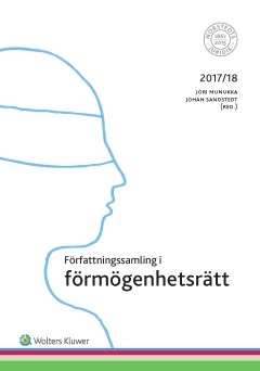 Författningssamling i förmögenhetsrätt : 2017/18; Jori Munukka, Johan Sandstedt; 2017