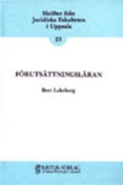 Förutsättningsläran; Bert Lehrberg; 1989