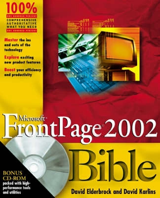 FrontPage 2002 Bible; David Elderbrock, David Karlins; 2001