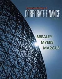 Fundamentals of Corporate Finance; Richard Brealey; 2011