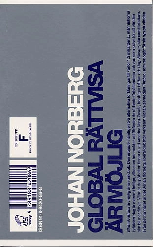 Global rättvisa är möjlig; America Vera-Zavala, Johan Norberg; 2001