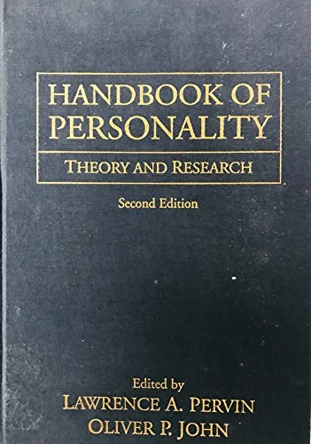 Handbook of Personality; Lawrence A. Pervin, Oliver P. John; 1999