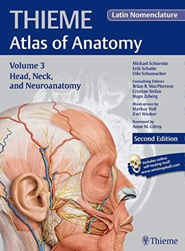 Head, Neck, and Neuroanatomy (THIEME Atlas of Anatomy), Latin nomenclature; Michael Schuenke, Erik Schulte; 2016